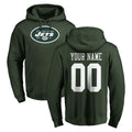 CAdoa Custom NY.Jets Green LOGO Pullover Hoodies Limited Game Any Name & Numbers Stitched Jerseys