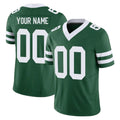 CAdoa Custom NY.Jets Green Legacy Limited Vapor F.U.S.E. Home Game Any Name & Numbers Stitched Jerseys
