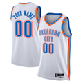 CAdoa Custom OC.Thunder White Swingman Stitched Jerseys- Association Edition