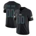 CAdoa Custom P.Eagles Limited Black Impact Home Game Any Name & Numbers Stitched Jerseys