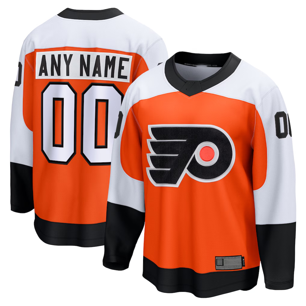 CAdoa Custom P.Flyers Orange Home Breakaway Jerseys
