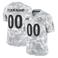 CAdoa Custom P.Steelers Arctic Camo Limited Salute To Service Home Game Any Name & Numbers Stitched Jerseys