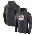 CAdoa Custom P.Steelers Gray Pullover Hoodies Limited Any Name & Numbers  Stitched Jerseys