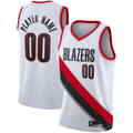 CAdoa Custom PT.Blazers White 2020-2021 Swingman Jerseys - Association Edition