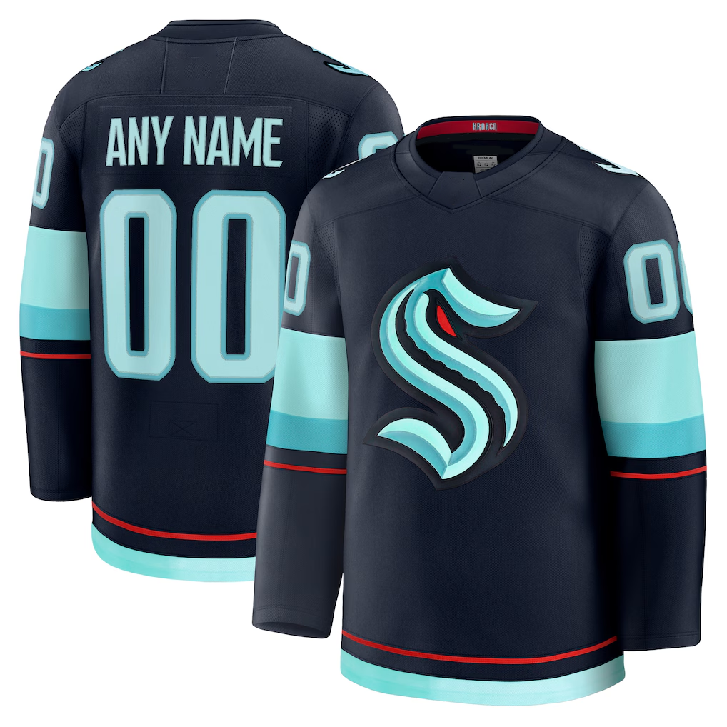 CAdoa Custom S.Kraken Deep Sea Blue Home Premium Jerseys