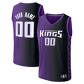 CAdoa Custom S.kings Fanatics Purple Fast Break Jerseys - Statement Edition