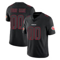 CAdoa Custom SF.49ers Black Impact Limited Home Game Any Name & Numbers Stitched Jerseys