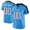 CAdoa Custom T.Titans Light Blue Limited Color Rush Home Game Any Name & Numbers Stitched Jerseys