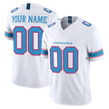 CAdoa Custom T.Titans White Limited Vapor F.U.S.E. Home Game Any Name & Numbers Stitched Jerseys