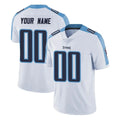 CAdoa Custom T.Titans White Limited Vapor Untouchable Home Game Any Name & Numbers Stitched Jerseys