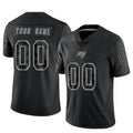 CAdoa Custom TB.Buccaneers Black RFLCTV Limited Stitched Jerseys