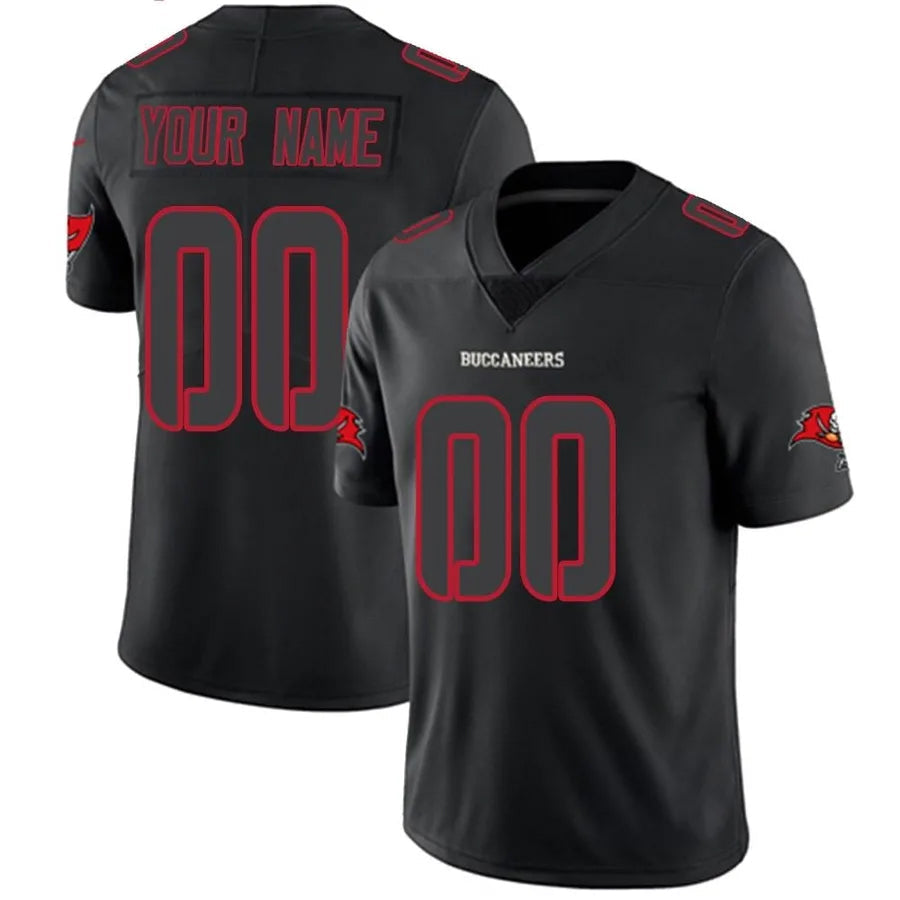 CAdoa Custom TB.Buccaneers Limited Black Stitched Jerseys