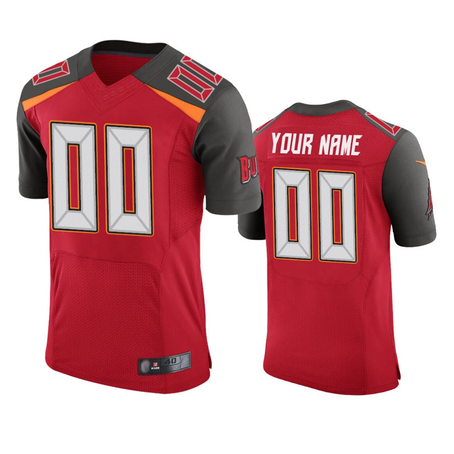 CAdoa Custom TB.Buccaneers Red Game Stitched Jerseys