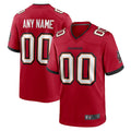 CAdoa Custom TB.Buccaneers Red Replica Game Stitched Jerseys