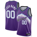 CAdoa Custom U.Jazz Purple Swingman Jerseys - Icon Edition