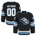 CAdoa Custom U.Mammoth Black Home Authentic Pro Jerseys
