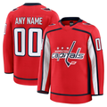 CAdoa Custom W.Capitals Red Home Premium Jerseys