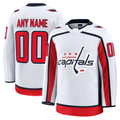 CAdoa Custom W.Capitals White Away Premium Jerseys