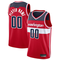 CAdoa Custom W.Wizards Red 2020-21 Swingman Jerseys - Icon Edition
