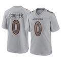 CAdoa D.Broncos #0 Jonathon Cooper Player Gray Atmosphere Fashion Limited Game Stitched Jerseys