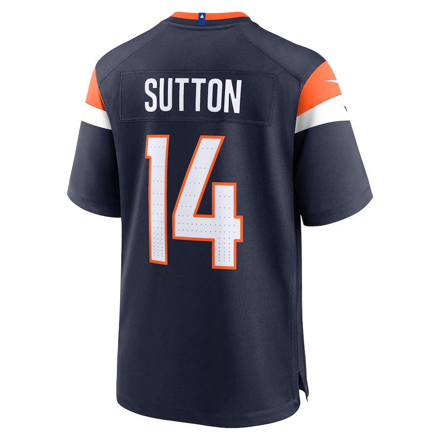 CAdoa D.Broncos #14 Courtland Sutton Player Navy Home Game Stitched Jerseys