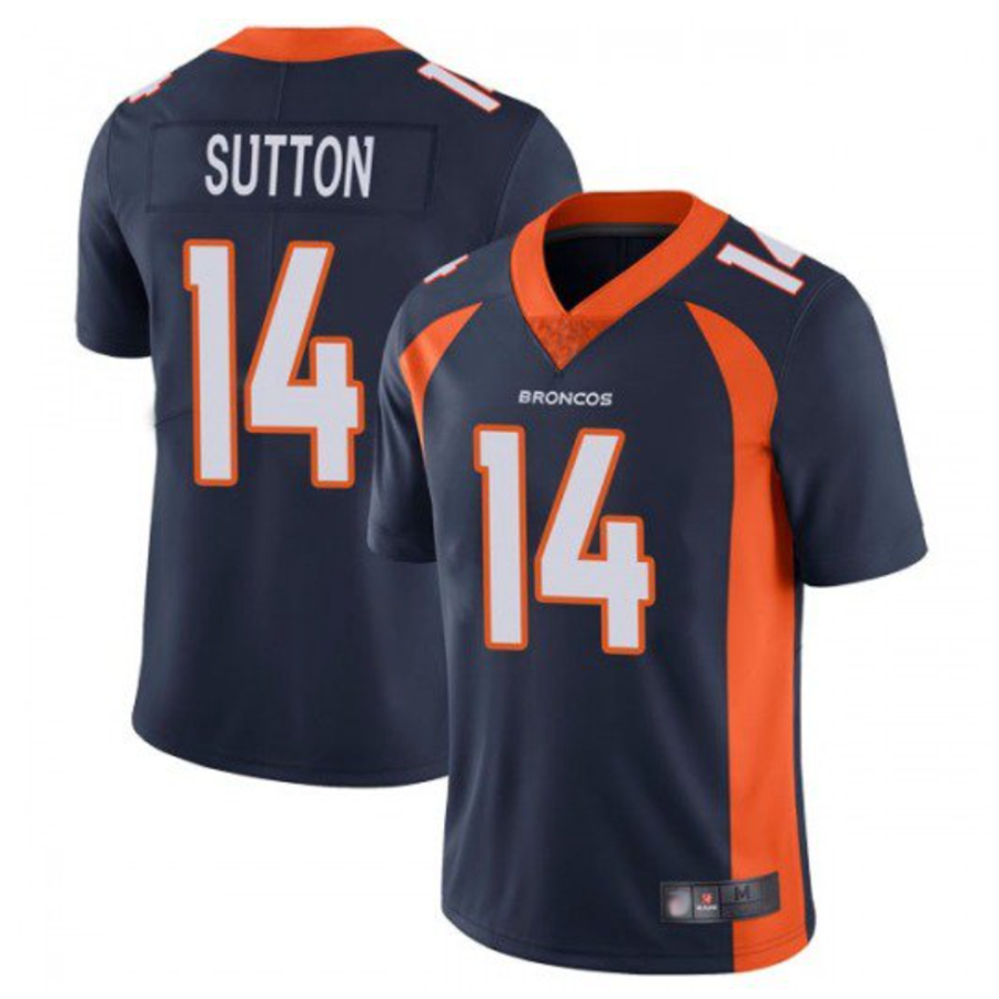 CAdoa D.Broncos #14 Courtland Sutton Player Navy Limited Stitched Jerseys