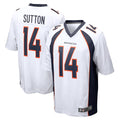 CAdoa D.Broncos #14 Courtland Sutton Player White Game Stitched Jerseys