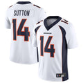 CAdoa D.Broncos #14 Courtland Sutton Player White Replica Game Stitched Jerseys