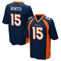 CAdoa D.Broncos #15 Nik Bonitto Player Navy Game Stitched Jerseys