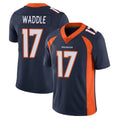 CAdoa D.Broncos #17 Jaylen Waddle Player Navy Vapor Untouchable Limited Game Stitched Jerseys