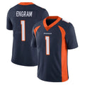 CAdoa D.Broncos #1 Evan Engram Player Navy Vapor Untouchable Limited Game Stitched Jerseys