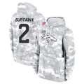 CAdoa D.Broncos #2 Pat Surtain II Player Arctic Camo Salute to Service Hoodies Limited Game Stitched Jerseys