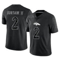 CAdoa D.Broncos #2 Pat Surtain II Player Black Reflective Limited Stitched Jerseys