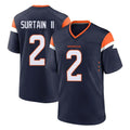CAdoa D.Broncos #2 Pat Surtain II Player Navy Home Game Stitched Jerseys