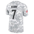 CAdoa D.Broncos #7 John Elway Player Arctic Camo Salute to Service Limited Stitched Jerseys