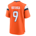 CAdoa D.Broncos #9 Talanoa Hufanga Orange Team Game Stitched Jerseys
