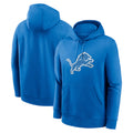CAdoa D.Lions Blue Pullover Hoodies Limited Blank Player Stitched Jerseys