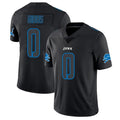 CAdoa D.Lions #0 Jahmyr Gibbs Player Black Limited Fashion Stitched Jerseys