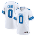 CAdoa D.Lions #0 Jahmyr Gibbs Player White Replica Game Stitched Jerseys