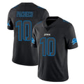 CAdoa D.Lions #10 Isiah Pacheco Player Black Impact Limited Home Game Stitched Jerseys