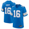 CAdoa D.Lions #16 Jared Goff Blue Game Jersey American Stitched Jerseys