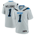 CAdoa D.Lions #1 Jameson Williams Silver 2026 Rivalries Collection Game Stitched Jerseys