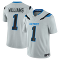 CAdoa D.Lions #1 Jameson Williams Silver 2026 Rivalries Collection Limited Stitched Jerseys