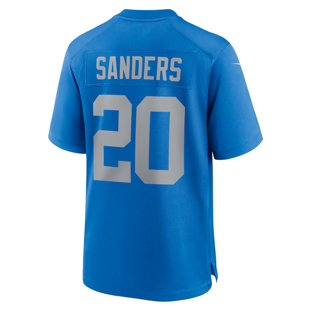 CAdoa D.Lions #20 Barry Sanders Blue Alternate Game Stitched Jerseys