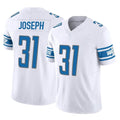 CAdoa D.Lions #31 Kerby Joseph Player White Vapor F.U.S.E. Limited Home Game Stitched Jerseys