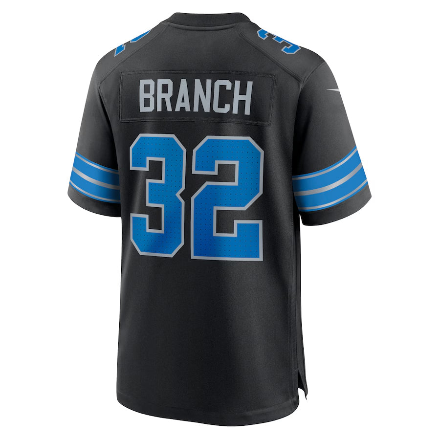 CAdoa D.Lions #32 Brian Branch Player Black Home Game Stitched Jerseys