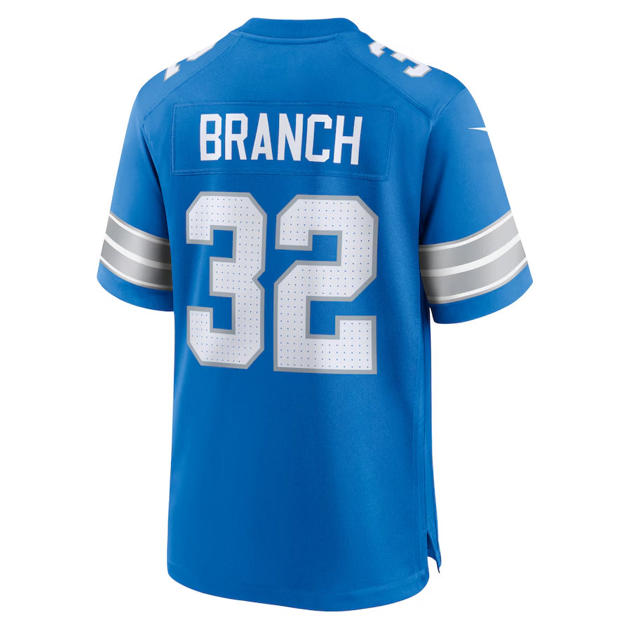 CAdoa D.Lions #32 Brian Branch Player Blue Home Game Stitched Jerseys