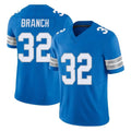 CAdoa D.Lions #32 Brian Branch Player Blue Limited Vapor F.U.S.E. Alternate Home Game Stitched Jerseys