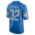 CAdoa D.Lions #32 Brian Branch Player Blue Replica Game Stitched Jerseys