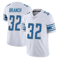CAdoa D.Lions #32 Brian Branch Player White Limited Vapor Untouchable Home Game Stitched Jerseys